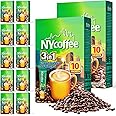 SOL 100pk Bulk NY 3-in-1 Coffee Sachets, Irish Latte Flavour, Case Pack Includes 10 x 10 Individually Wrapped Instant Sticks, Convenient and Portable, Perfect for Home, Office, or Travel