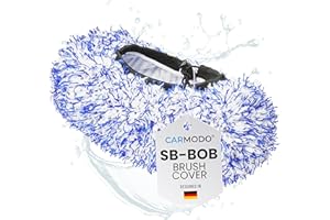 ‎PLEXICLICK CARMODO® SB-BOB Premium Waschbürstenüberzug für die Auto Waschbürste, Lackschonender Bürstenüberzug für SB Waschanlagen | Brush Cover | Mikrofaser Autoschwamm | Car Wash