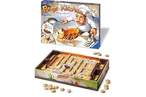 Ravensburger Bugs in the Kitchen Board Game for Kids Age 6 Years and Up - 2 to 4 Players - Catch the Hexbug Nano!
