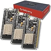 AZDelivery 3 x ESP32 NodeMCU Module WLAN WiFi Dev Kit C Development Board mit CP2102 (Nachfolgermodell zum ESP8266) kompatibe