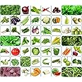 Aero Seeds 50 variety vegetable seeds combo pack with instruction manual.