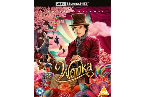 Wonka [4K Ultra HD] [2023] [Blu-ray] [Region Free]