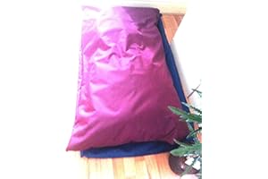 DOGGYZZZ made to measure to your requirements WATERPROOF QUALITY DOG PET bed Spare ZIPPED COVER Heavy Duty Waterproof Dog spare zipped cover ** MADE IN UK ** dog beds, pet beds covers,, easy clean durable strong (wine, xxl 50 x35 inch)