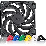 Noctua NF-A12x25 PWM chromax.black.swap, Ventola Silenziosa di Qualità Premium, 4-Pin (120 mm, Nero)