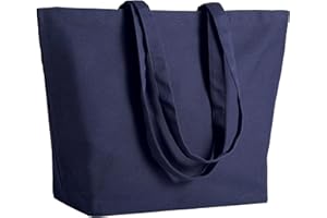 Artexia Tote Bag Manici Lunghi Shopper Cotone Resistente The Tote Bag Borsa Di Tela Ecologica Shopping Bag Canvas Bag Borsa Stoffa Borsa In Tela