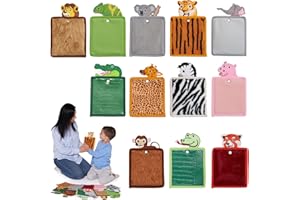 ODOXIA Teksturowane dywaniki sensoryczne dla dzieci, płytki sensoryczne dla dzieci, dywaniki dla dzieci z autyzmem, pomoc w wyszukiwaniu sensorycznym dla dzieci, zabawne zabawki edukacyjne dla maluchów