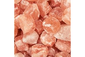 NUGATI Rock Crystal Sauna Salt - 2kg Natural Red Salt from the Salt Range, Pakistan - High Quality Salt Chunks for Sauna & Wellness - Perfect for Relaxing Infusions