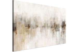 LUMASOUL Canvastavla för vardagsrum Abstrakt 16 120x80 cm | 1-delad tavla för sovrum, hall, kontor och kök, modernt fotomotiv
