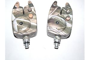 Oakwood Camo Bite Alarm With Volume & Tone Control X 2