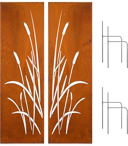 Set di 3 decorazioni da giardino con asta Laver
