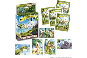 PANINI GIGANTOSAURUS Blister 8 pochettes stickers