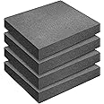 Purple Star 4PCS Shadow Foam Inserts, Cubed Foam 300mm x 300mm Pre-Cutted Foam,Case Insert, Tabletop, Pick and Pluck Foam for Board Game Box Cases Storage Drawer(Height: 50 mm)