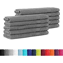 Lot De 6 Serviettes Invités En Coton Doux 30x50 Cm - Avec Boucle De Suspension - Certifié Öko-Tex Standard 100 - Couleur Sable