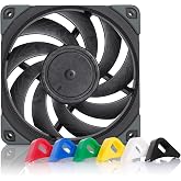 Noctua NF-A12x25 PWM chromax.black.swap, sessiz birinci sınıf fan, 4 pinli (120 mm, siyah)
