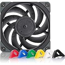 Noctua NF-A12x25 PWM chromax.black.swap, Cichy, 4-Pinowy