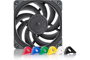 Noctua NF-A12x25 PWM chromax.black.swap, Ventola Silenziosa di Qualità Premium, 4-Pin (120 mm, Nero)