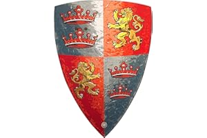 Liontouch - Prince Lionheart Shield - Age 3-8 Years | Medieval Pretend Play Foam Toy For Kids Ready For Adventures in the Kingdom | Safe Battle Accessory For Boy’s Dress Up, Roleplay & Royal Costumes