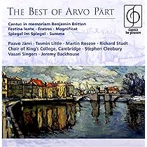 The Very Best of Arvo Part: Amazon.co.uk: CDs & Vinyl