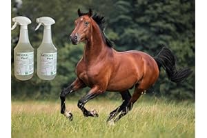 Anticks Pferd Effizienter, langanhaltender Schutz vor Fliegen, Bremsen, Mücken, Milben, Flöhen, Zecken, Gnitzen, Kriebelmücken (2 x 1l)