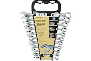TITAN - Zestaw kluczy metrycznych combo 11 szt. (17328)