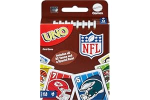 Mattel Games UNO NFL Kartenspiel