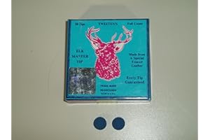 2 x TWEETEN ELK MASTER CUE TIPS 9.5mm**