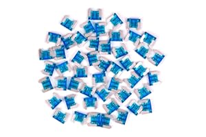 Conext Link ATMLP15-50 ATM Low Profile Fuse Nickle Plated 50 Pack (15 Amp)
