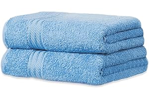 Bentley Priory Linens Hand Towels (2 PACK) for Bathroom Supreme Range 500GSM Super Soft Cotton Pack of 2 Absorbent and Quick Dry Hand Towels Set 50 x 85cm (COBALT)