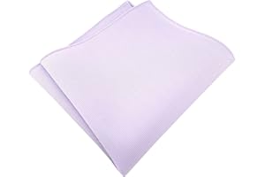 TigerTie - Pochette de poche de qualité supérieure en 100 % coton uni - Pochette de 26 x 26 cm