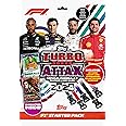 Topps Turbo Attax Formula 1 2024 - Starter Pack - contains 20 cards including a Verstappen Orange Dutch Lion LE and a Piastri Emerald LE card.