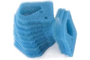 LTWHOME Compatible Mousse Grossier de Filtre Tapis Convient pour Eheim Pro 4 250, 250T, 350, 350T, 600 and Pro 4e 350(Paquet de 12)