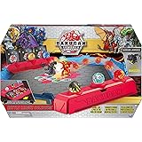 Bakugan Battle League Coliseum, hochwertige Arena mit gebogenen Seitenwänden und exklusivem Fusion Bakugan Howlkor x Serpente