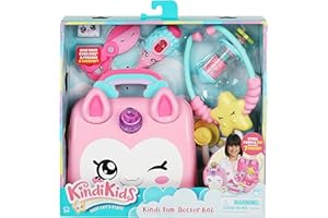 Kindi Kids Szpitalny narożnik jednorożec torba lekarska zestaw do zabawy - zawiera 4 akcesoria Shopkins
