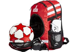 KITSACK - The Ultimate Kid’s Heavy-Duty Sports Kit & Football Bag Backpack - Designed to Carry Your Ball, Kit, Boots & More - Ideal Football Rucksack, also Rugby & Basketball - Ideal for Adults Too