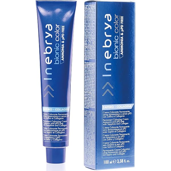 Inebrya Bionic Color Ash – Haarfarbe 10/1 Blonde Platinum Ash, 100 Ml