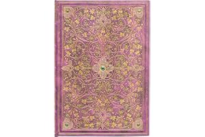 PAPERBLANKS Diamond Jubilee (Sangorski & Sutcliffe) Midi Unlined Hardcover Journal: Hardcover, 120 gsm, ribbon marker, memento pouch, elastic closure, book edge printing