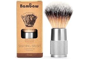 Pennello da Barba - Argento - Bambaw