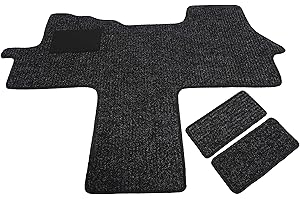 Mertex Automatte Autoteppich kompatibel mit Ducato Jumper II Boxer II 250 seit Bj. 2006 Robust 1615-R-A (beige, Fahrerhausteppich mit 2 Einstiegsmatten)