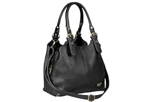 Mabel London Shoulder Bag for Women – Faux Leather Lightweight Crossbody Handbag – Vegan Everyday Handbag with Zipped Compartments – Ideal for Work, Travel & Casual Outfits