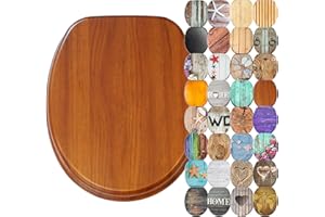 Sanilo Deska sedesowa wolnoopadająca, wiele pięknych drewnianych desek sedesowych do wyboru, wysoka jakość i stabilna jakość (mahoń)