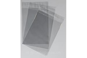 SOHO PAPER PRODUCTS Cello Bags (5x7) 137 x 184mm + 30mm Lip Self Seal Packed in 100's