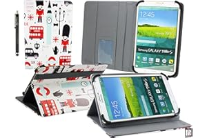 Emartbuy Universal 7-8.8 Inch Toy Town Multi Angle Folio Wallet Case Cover With Card Slots and Stylus Pen Compatible With Selected Devices Listed Below