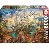 Educa Puzzle - Şehir Manzarası, 8000 Par&ccedil;a