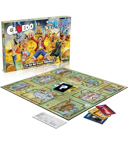 Monopoly One Piece – Jeu De Société Officiel Hasbro, Version Spéciale Manga, Neuf