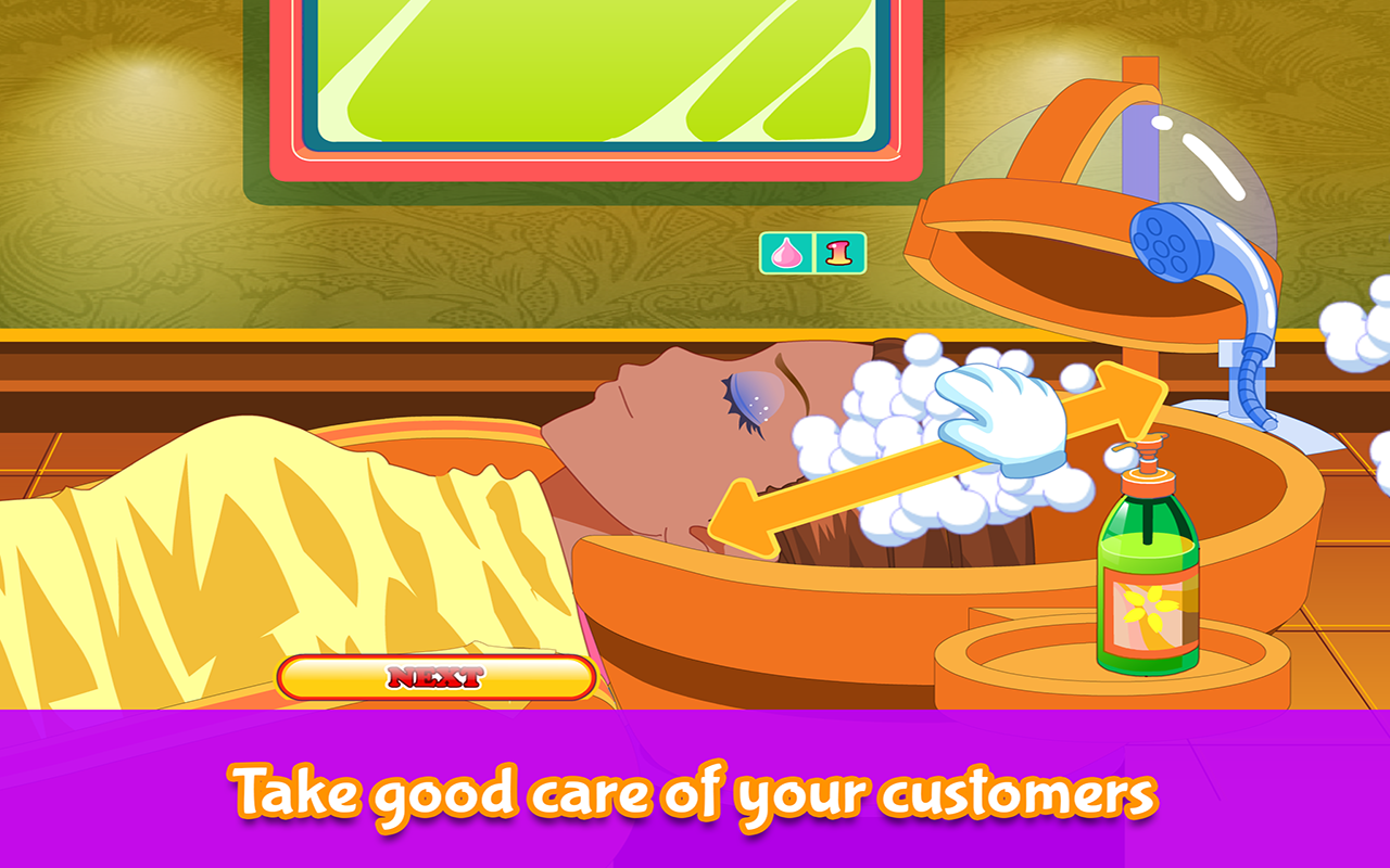 Hair Salon Jeux de coiffure Amazon.fr Applis et Jeux