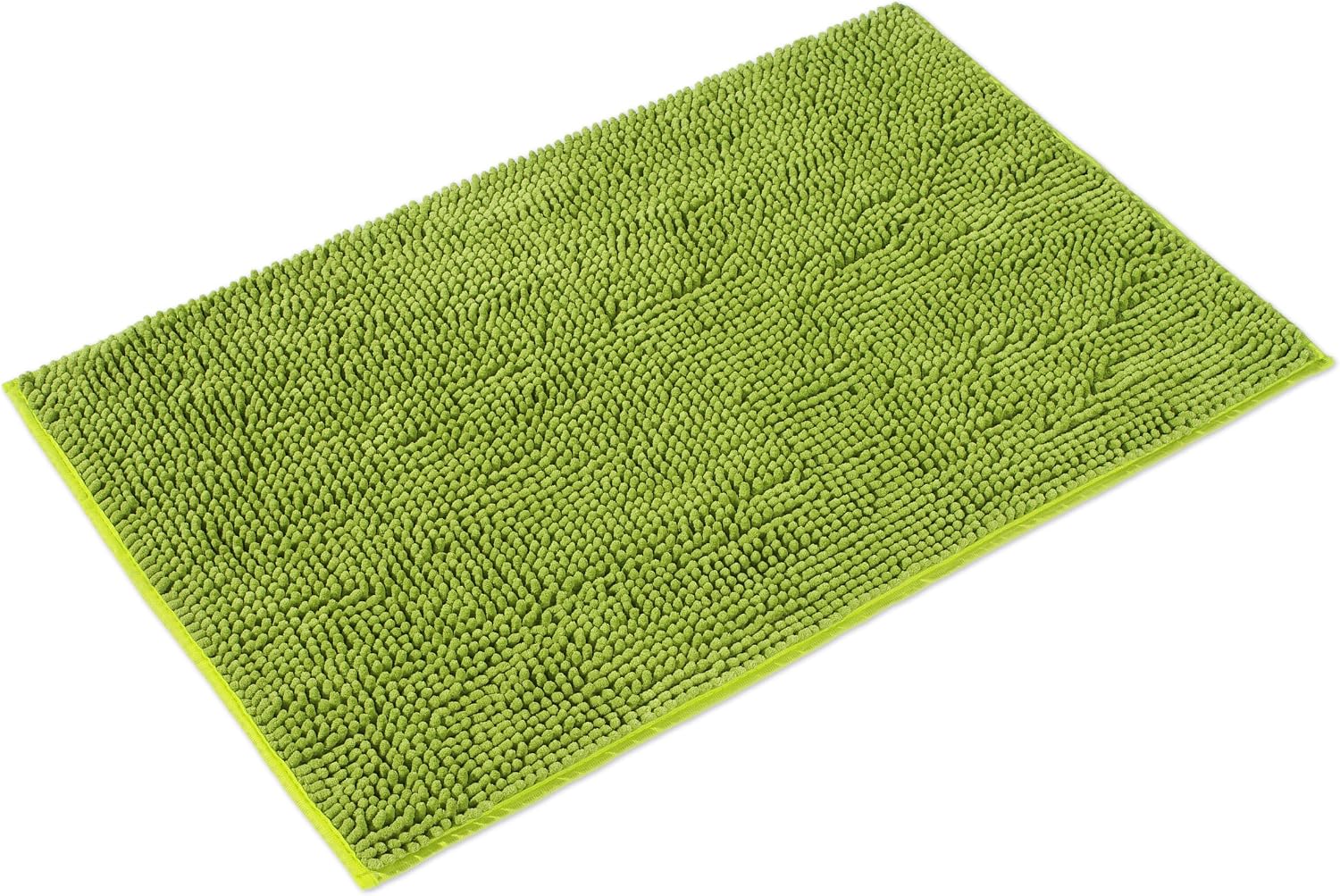 WohnDirect Alfombra Baño Verde 70 x 120 cm • Alfombrilla baño Antideslizante y Lavable • Cómoda Y Súper Absorbente