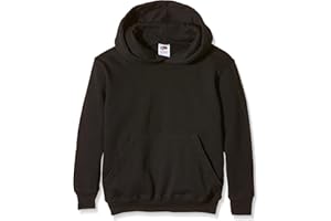 Fruit of the Loom Pull-Over Classic Hooded Sweat Shirt à Capuche Garçon