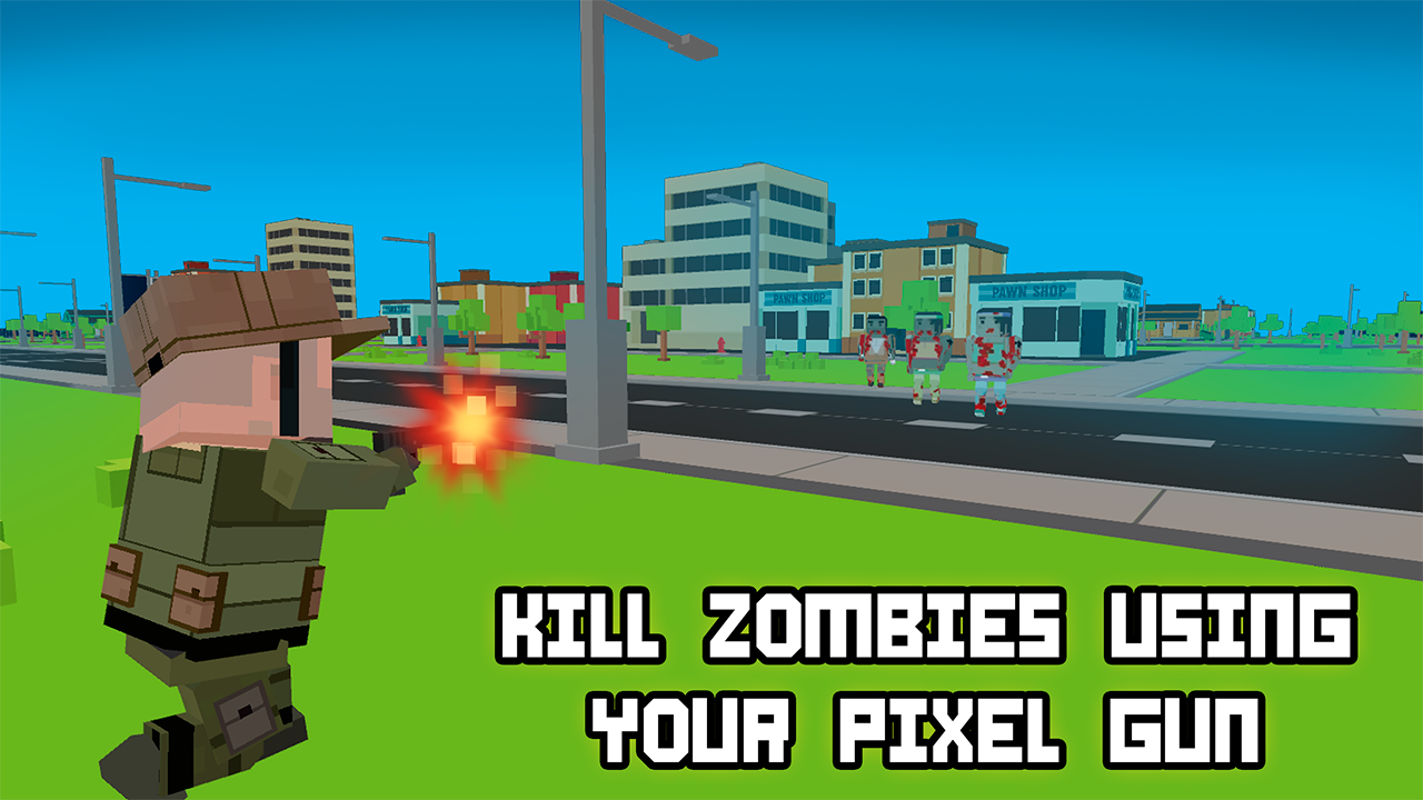 Pixel Shooter Zombie Defense Amazon.co.uk Apps & Games
