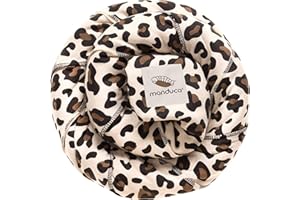 manduca Sling > < Fascia portabebè elastica con certificato GOTS, 100% cotone biologico, marsupio per neonati e bambini dalla nascita (3,5-15kg) (Leo)