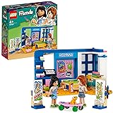 LEGO Friends La cameretta di Liann, Camera da Letto a Tema Artistico con Personaggi 2023 Autumn e Geco Domestico, Giochi per 